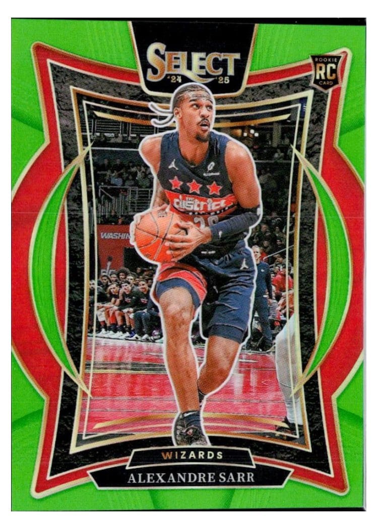 2024-25 Panini Select Base Set Alexandre Sarr #73 card