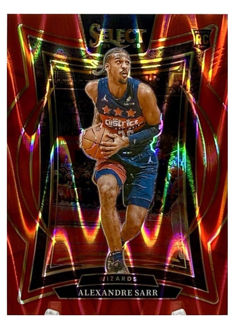 2024-25 Panini Select Base Set Alexandre Sarr #73 card