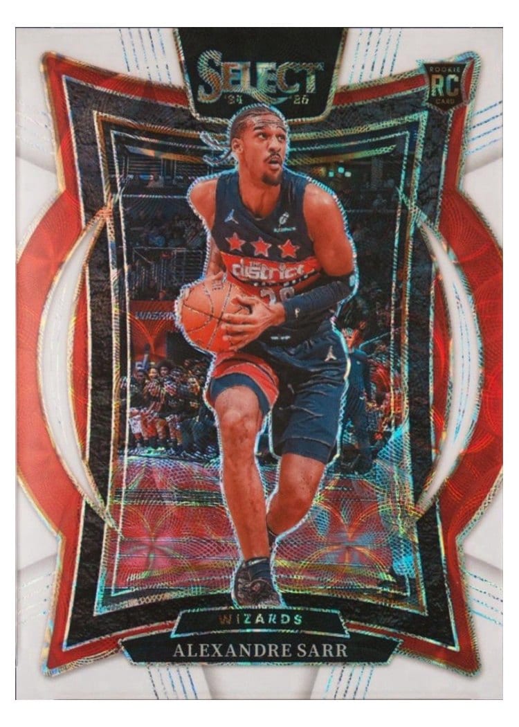 2024-25 Panini Select Base Set Alexandre Sarr #73 card