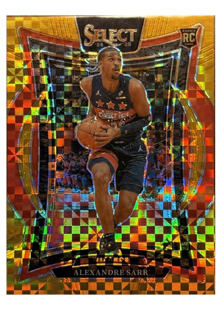 2024-25 Panini Select Base Set Alexandre Sarr #73 card
