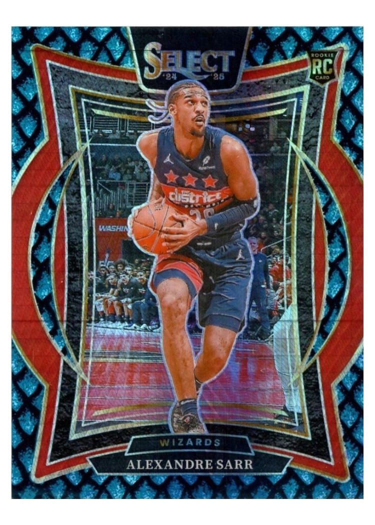 2024-25 Panini Select Base Set Alexandre Sarr #73 card