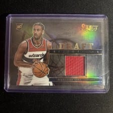 2024-25 Panini Select Draft Selections Memorabilia Alexandre Sarr #DSM-SAR card