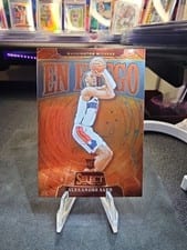 2024-25 Panini Select En Fuego Alexandre Sarr #13 card
