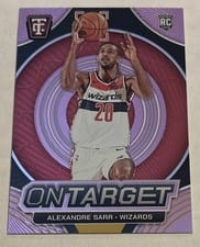 Alexandre Sarr 2024-25 Panini Totally Certified On Target card