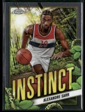 2024-25 Topps Chrome Instinct Alexandre Sarr #INS-27
