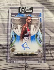 2024-25 Topps Inception Grail Chasing Signatures Alexandre Sarr #GCS-AS