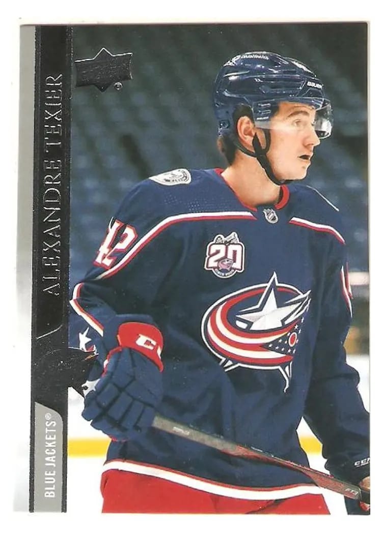 2020 Upper Deck Alexandre Texier #539 card