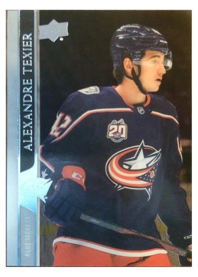 2020 Upper Deck Alexandre Texier #539 card