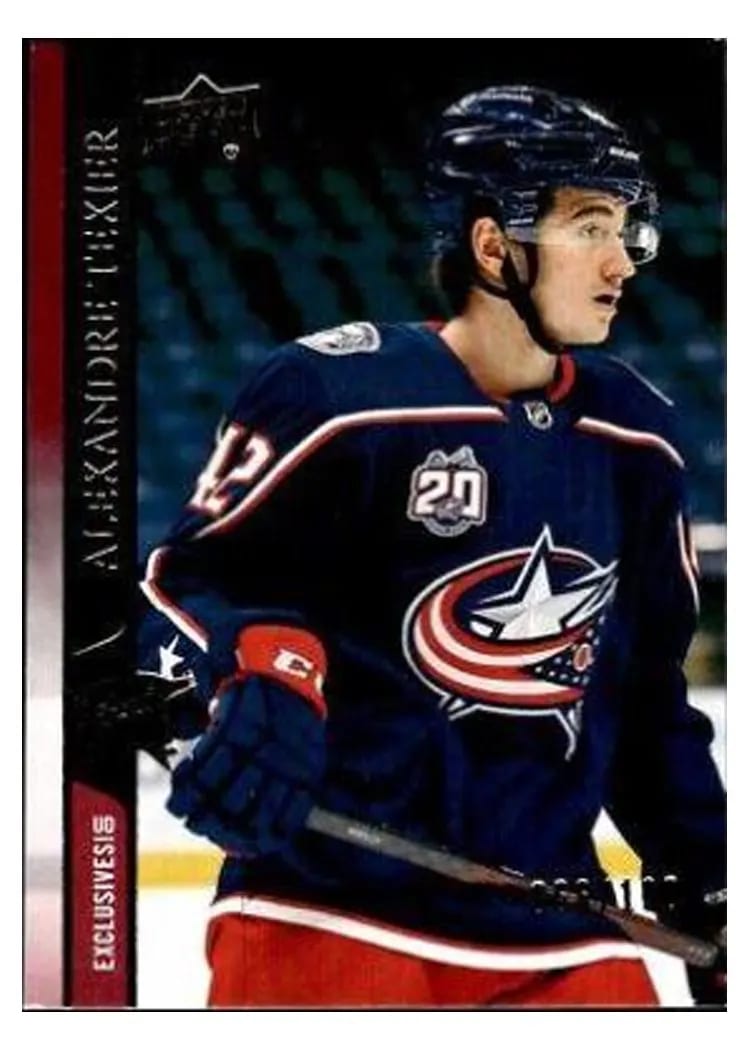 2020 Upper Deck Alexandre Texier #539 card