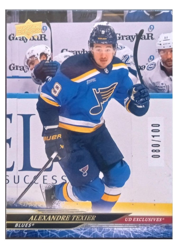 2024-25 Upper Deck Base Set Alexandre Texier #615 card
