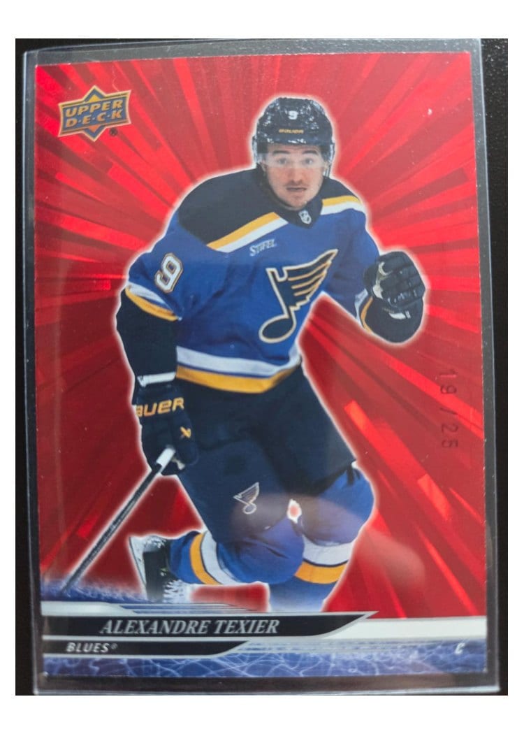 2024-25 Upper Deck Base Set Alexandre Texier #615 card