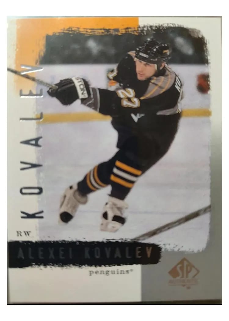 2000 SP Authentic Alexei Kovalev #71 card