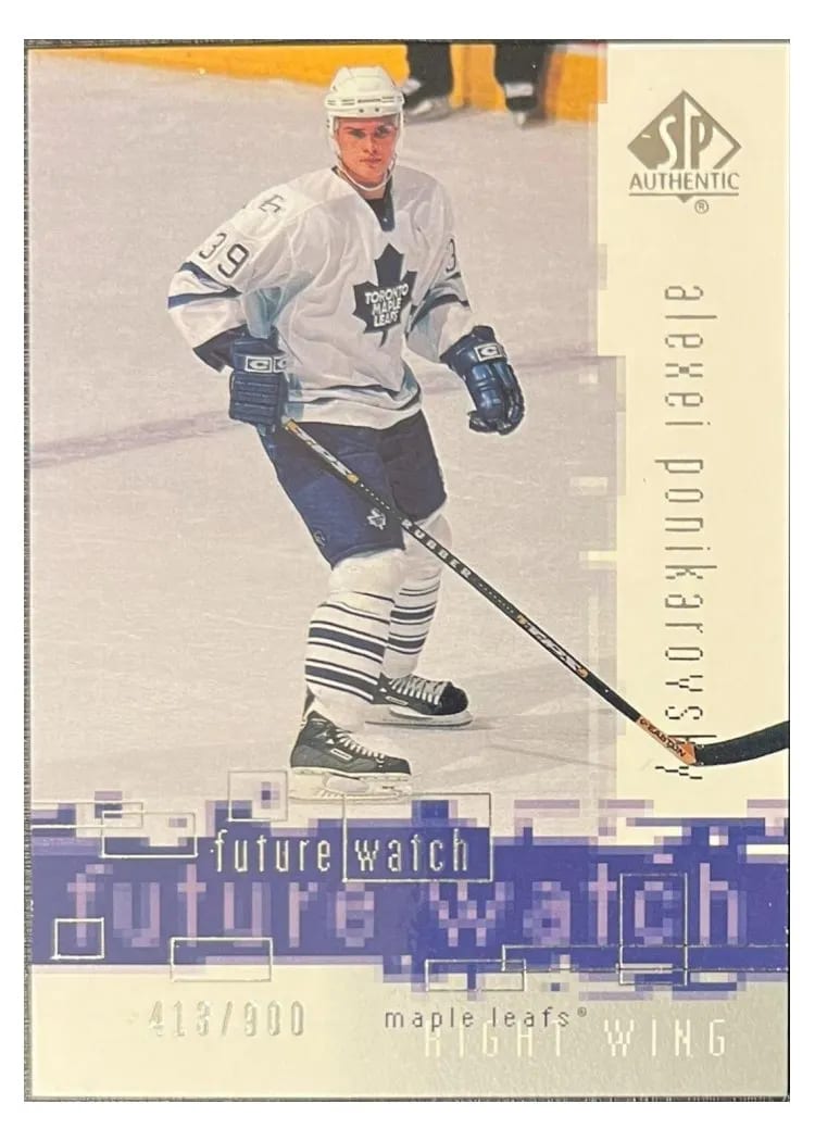 2000 SP Authentic Alexei Ponikarovsky #124 card