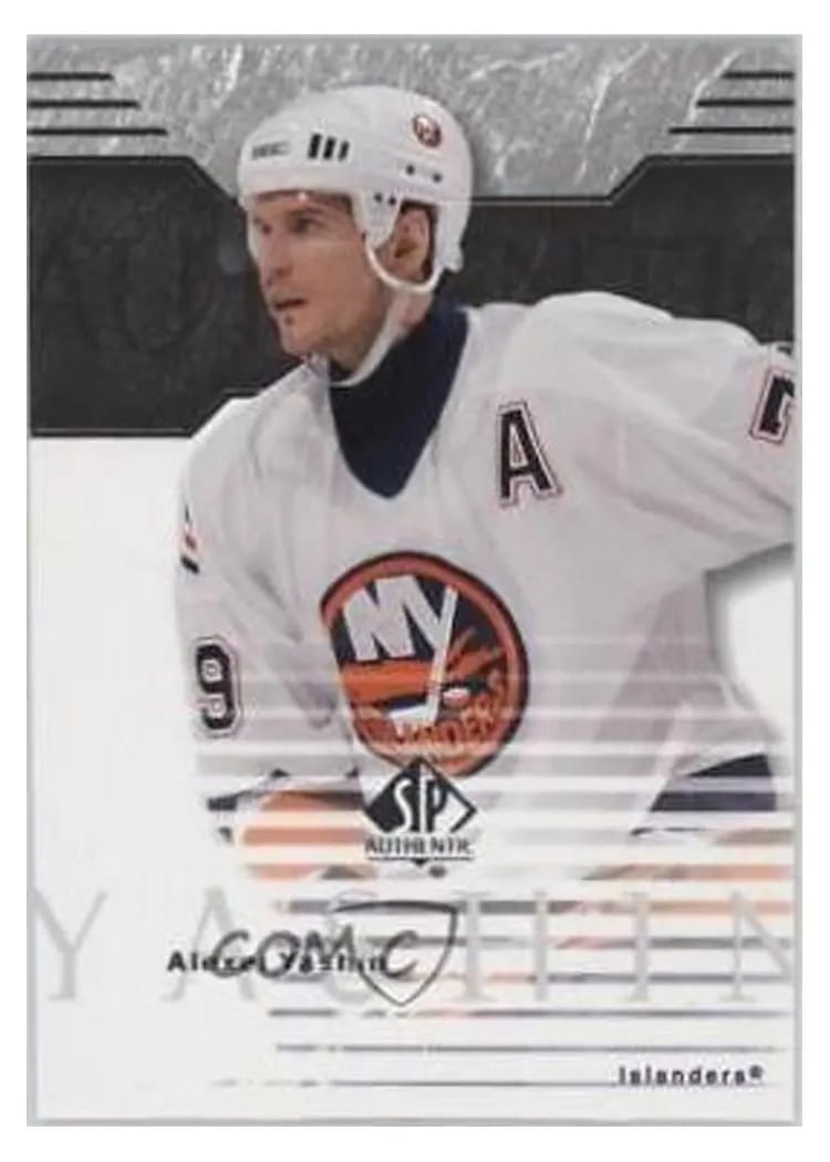 2003 SP Authentic Alexei Yashin #55 card
