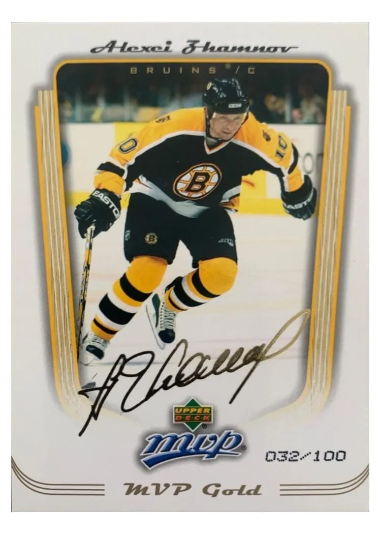 2005 Upper Deck MVP Alexei Zhamnov #35 card