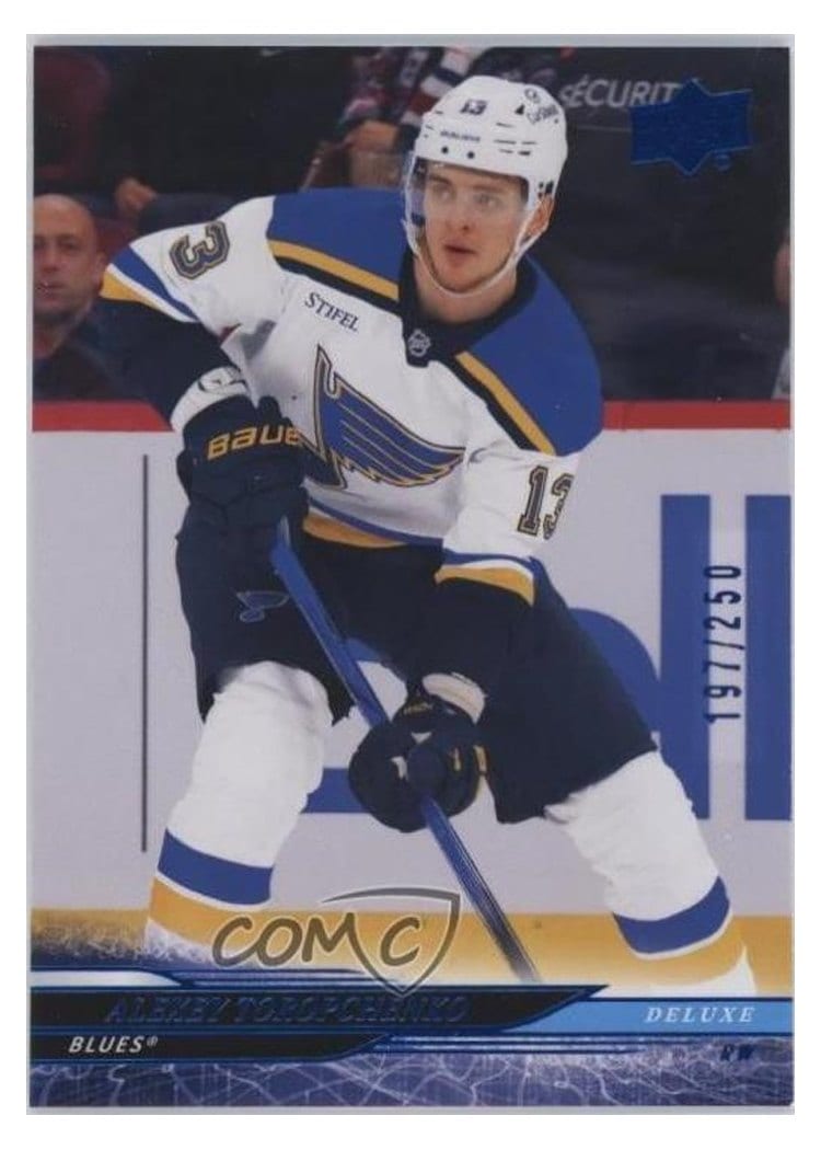 2024-25 Upper Deck Base Set Alexey Toropchenko Deluxe #402 card