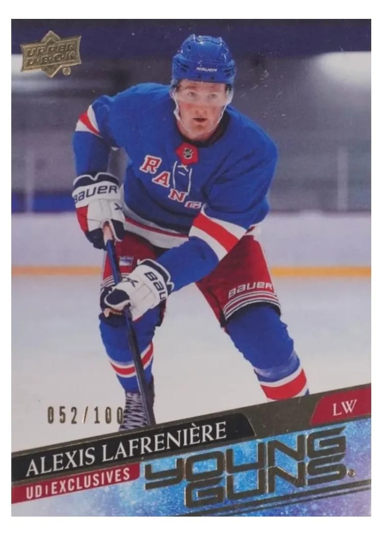 2020 Upper Deck Alexis Lafreniere #201 card