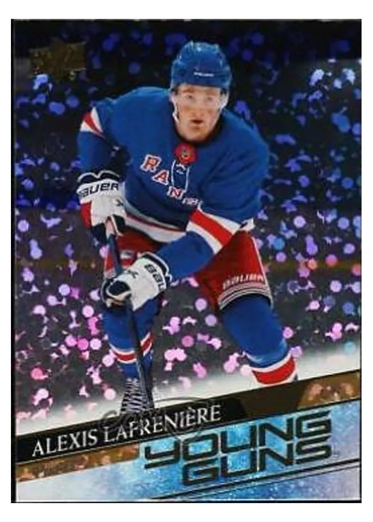 2020 Upper Deck Alexis Lafreniere #201 card