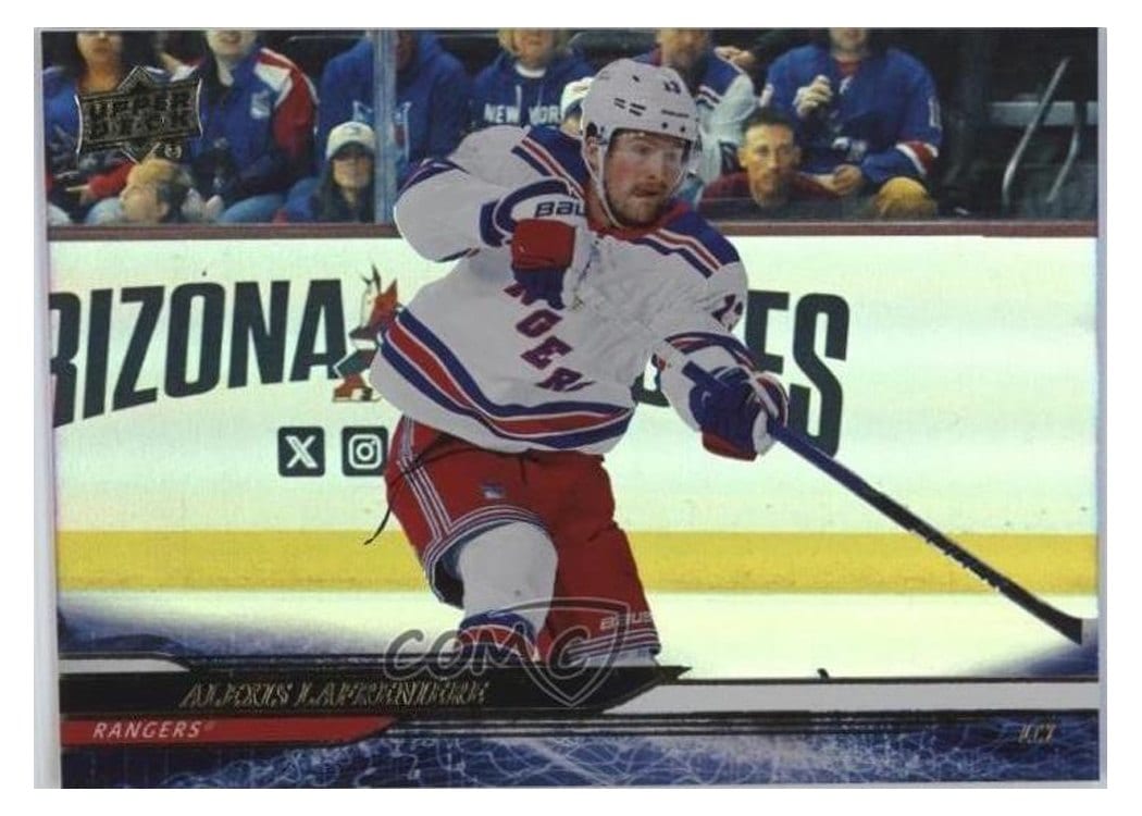 2024-25 Upper Deck Base Set Alexis Lafreniere #126 card