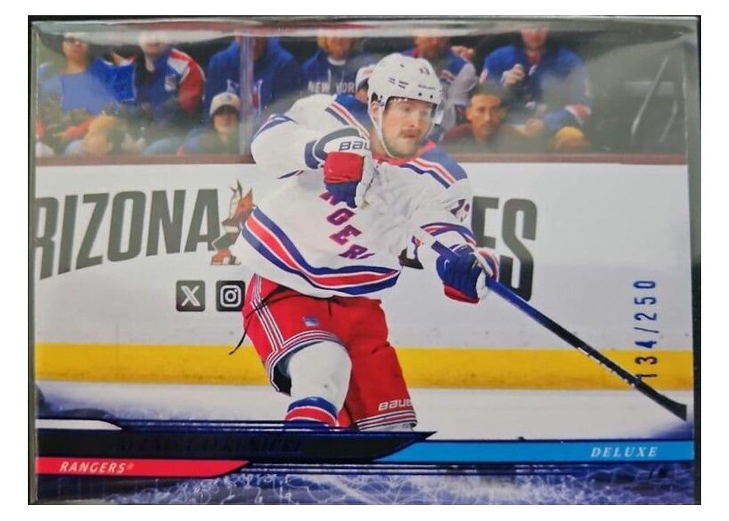 2024-25 Upper Deck Base Set Alexis Lafreniere #126 card