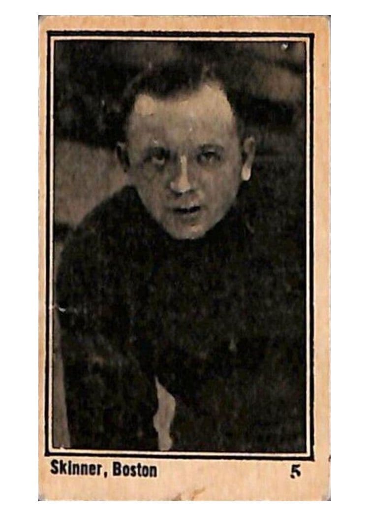 1924 V130 Maple Crispette Alf Skinner #5 card