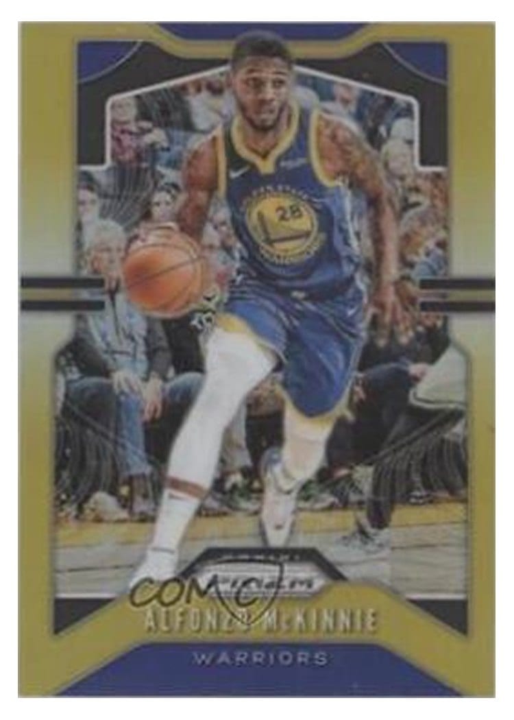 2019-20 Panini Prizm Base Set Alfonzo McKinnie #106 card
