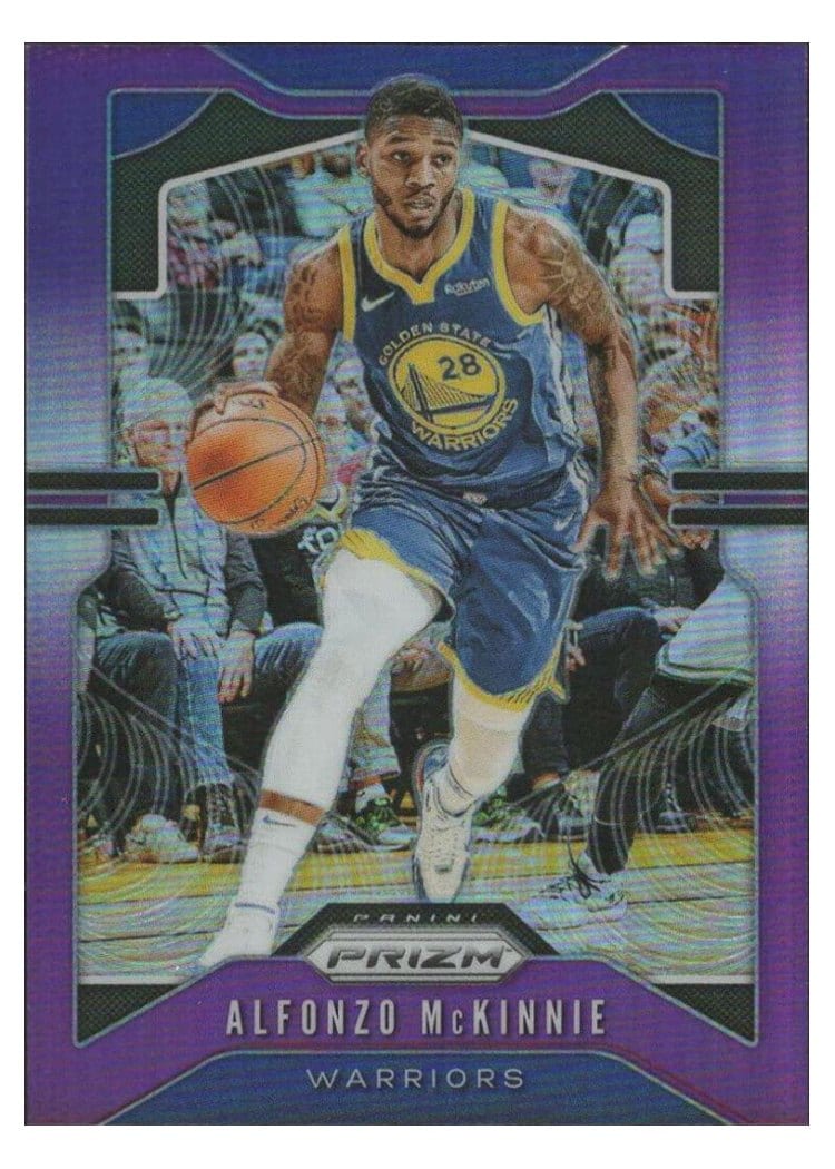 2019-20 Panini Prizm Base Set Alfonzo McKinnie #106 card