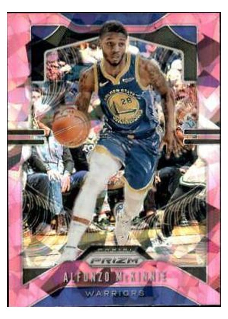 2019-20 Panini Prizm Base Set Alfonzo McKinnie Pink Ice Prizm #106 card