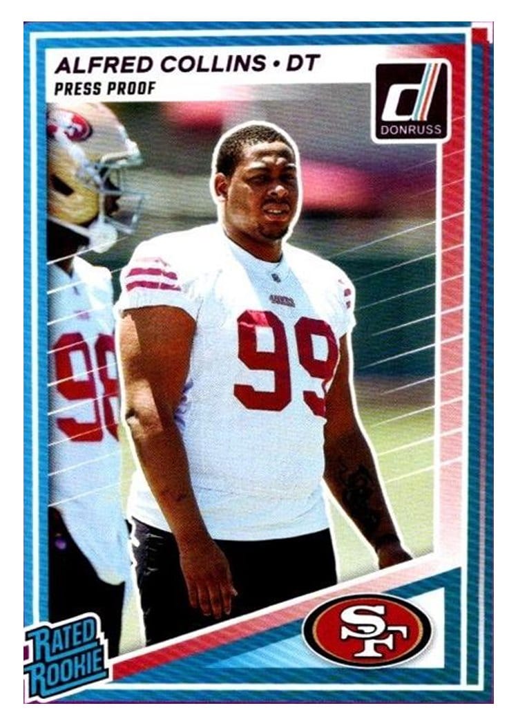 2025 Donruss Base Set Alfred Collins #355 card