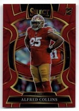 2025 Panini Select Alfred Collins #17 card