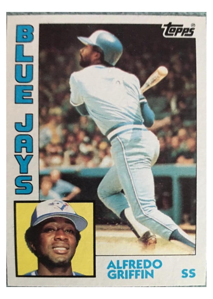 1984 Topps Alfredo Griffin #76 card