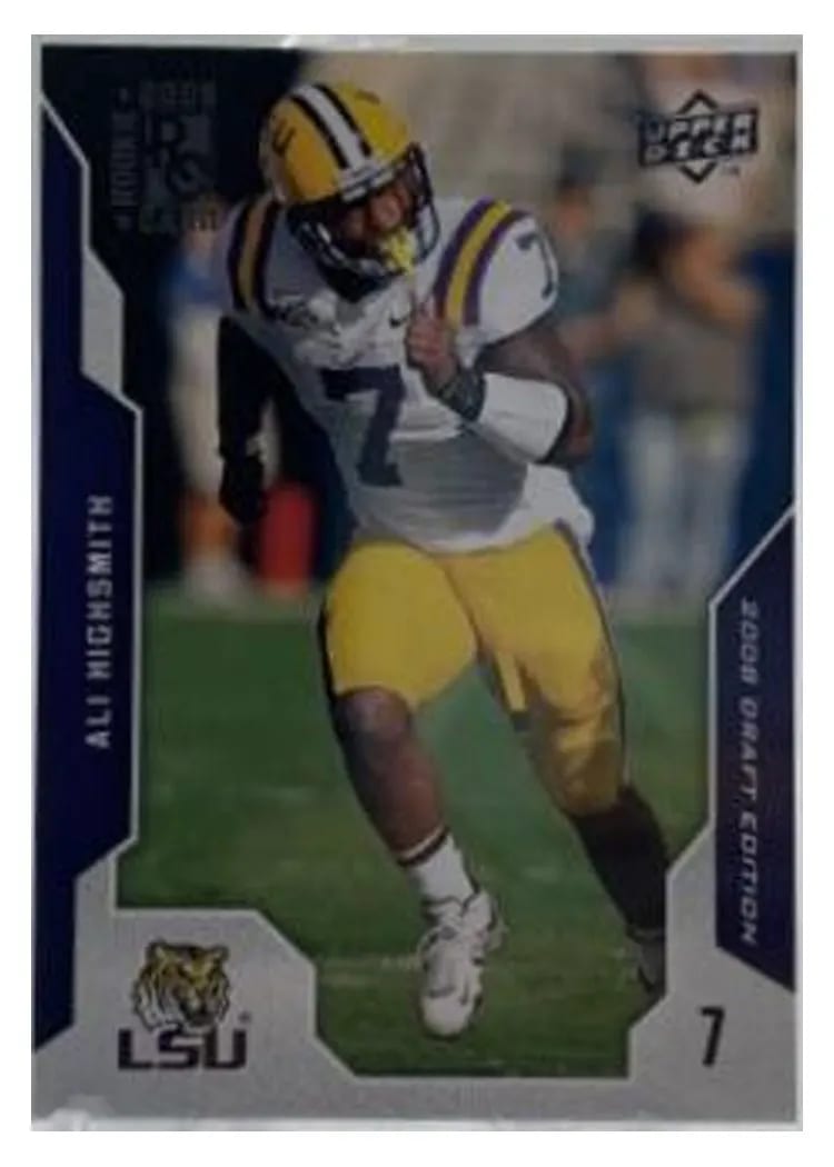 2008 Upper Deck Draft Edition Ali Highsmith #3 card