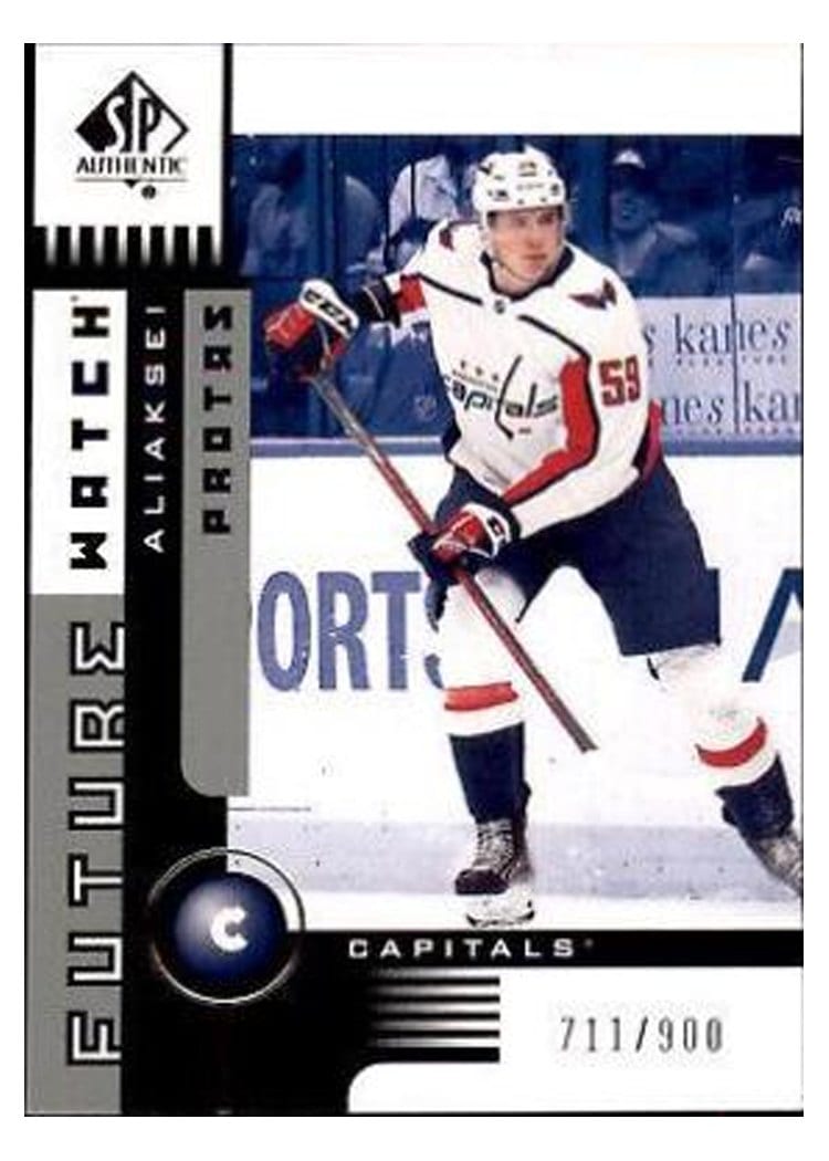2021-22 SP Authentic 2001-02 Retro - Future Watch Aliaksei Protas #01FW-AP card