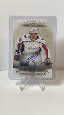 2021-22 Upper Deck Artifacts Autograph Silver Parallel - Roman Numeral Rookies Aliaksei Protas #XVIII card