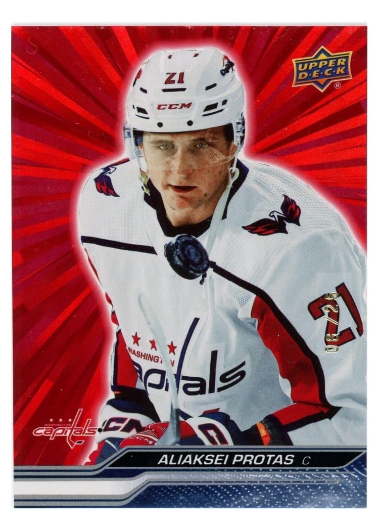 2023-24 Upper Deck Base Set Aliaksei Protas #647 card