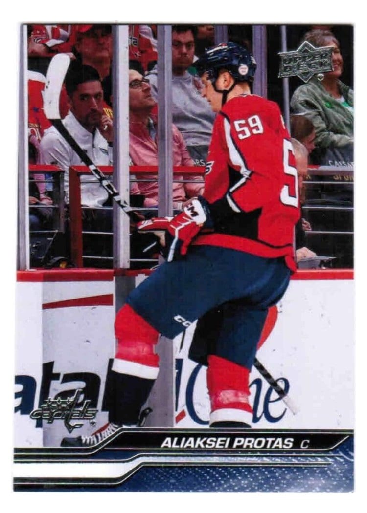 2023-24 Upper Deck Base Set Aliaksei Protas #647 card