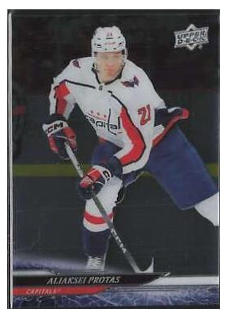 2024-25 Upper Deck Base Set Aliaksei Protas #189 card