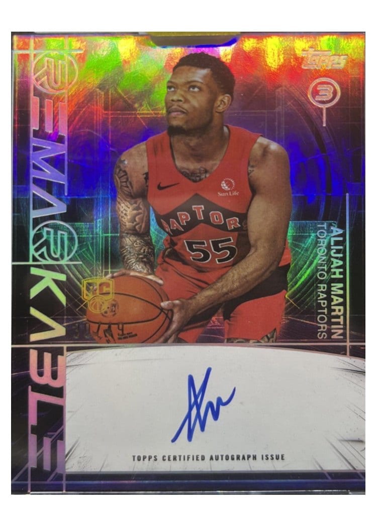 2025-26 Topps 3 Re-Markable Alijah Martin #RM-AM card