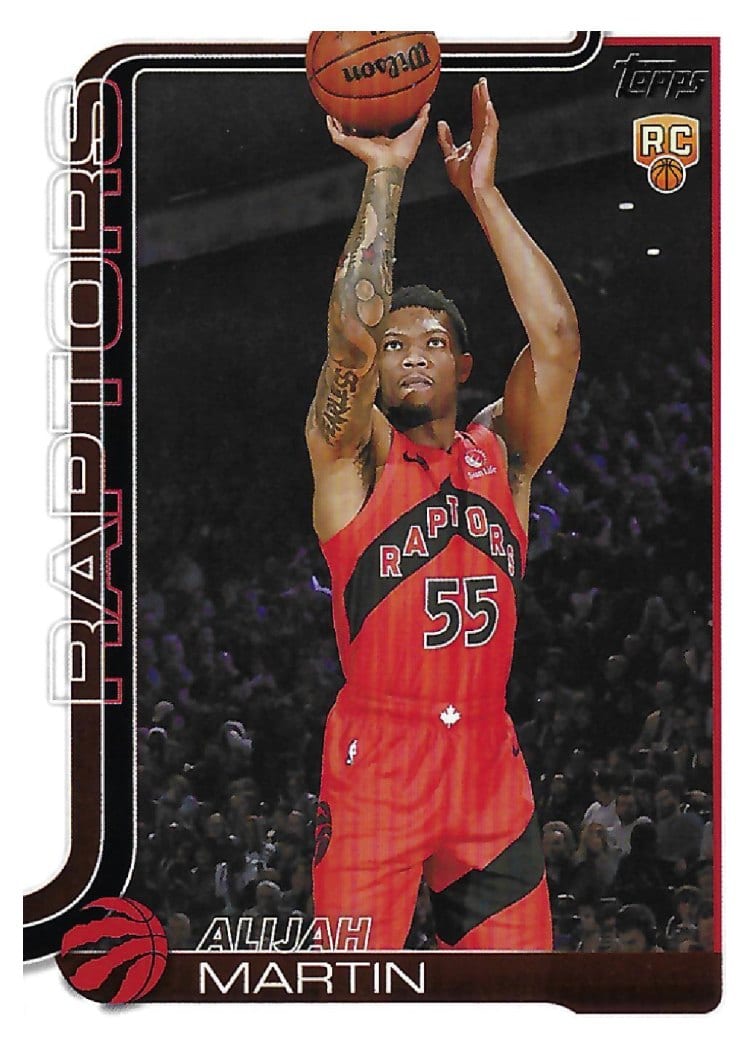 2025-26 Topps Base Set Alijah Martin #240 card