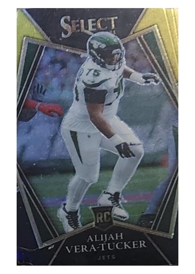2021 Panini Select Base Set Alijah Vera-Tucker #186 card