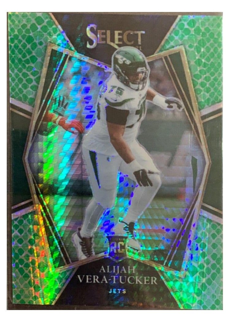 2021 Panini Select Base Set Alijah Vera-Tucker #186 card