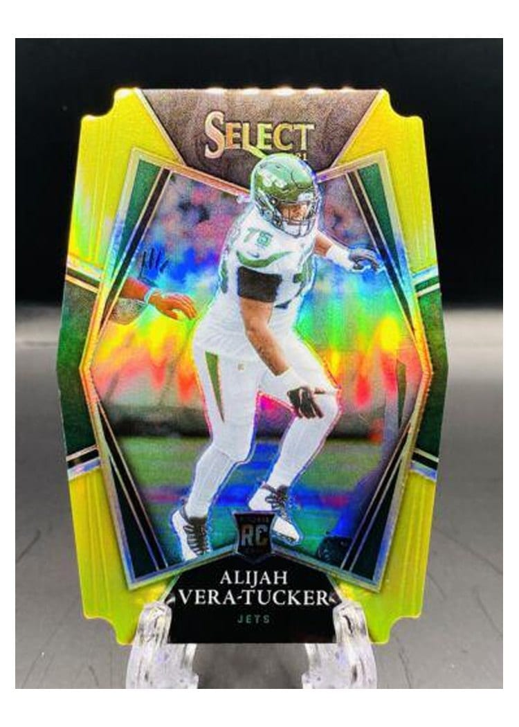 2021 Panini Select Base Set Alijah Vera-Tucker #186 card