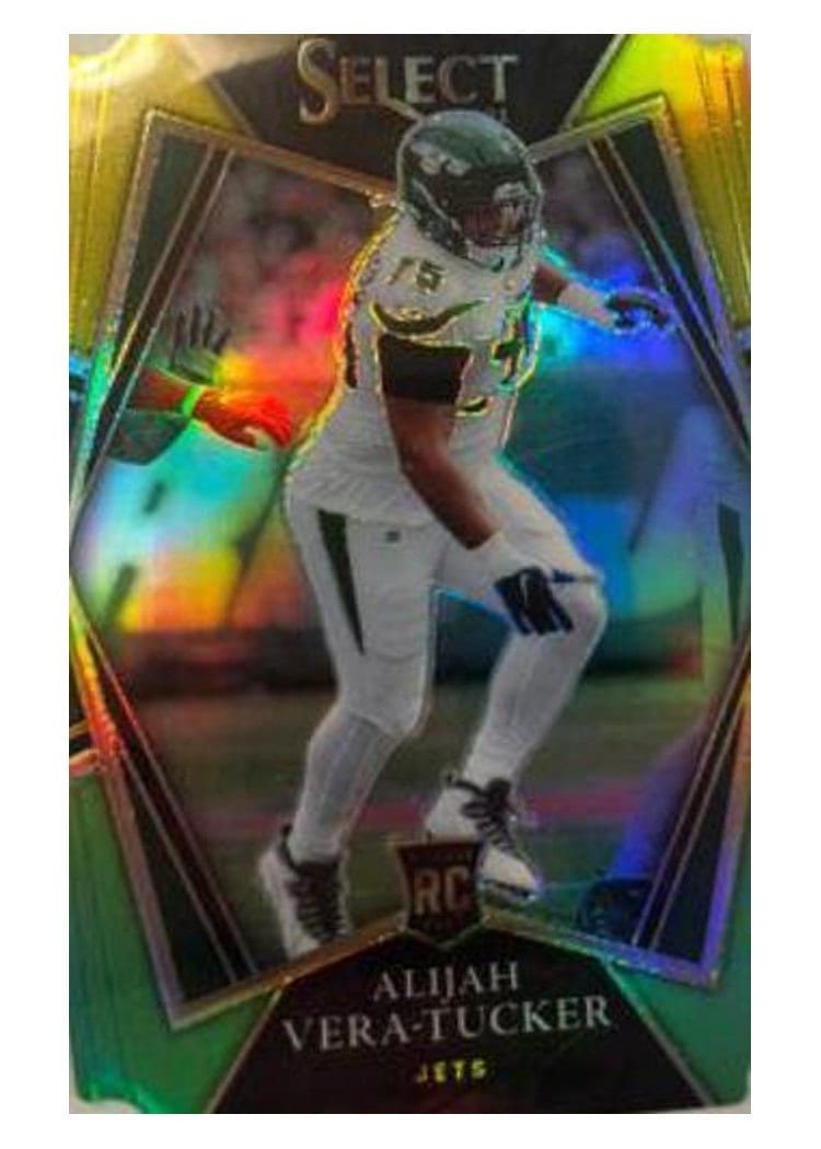 2021 Panini Select Base Set Alijah Vera-Tucker #186 card