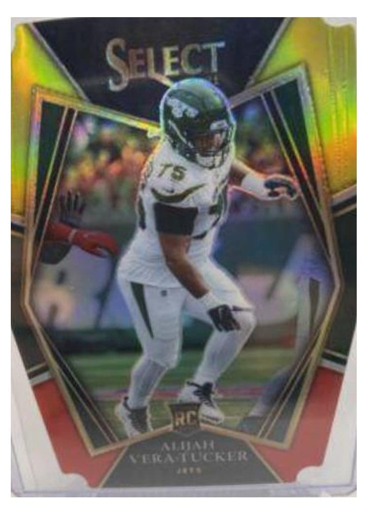 2021 Panini Select Base Set Alijah Vera-Tucker #186 card