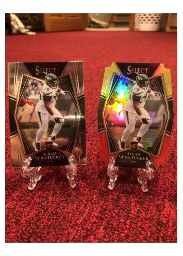 2021 Panini Select Base Set Alijah Vera-Tucker #186 card