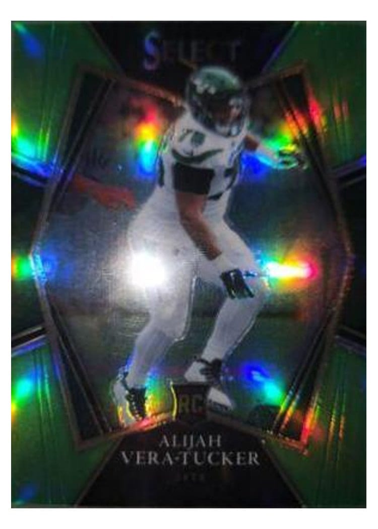 2021 Panini Select Base Set Alijah Vera-Tucker #186 card