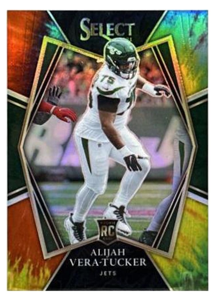2021 Panini Select Base Set Alijah Vera-Tucker #186 card