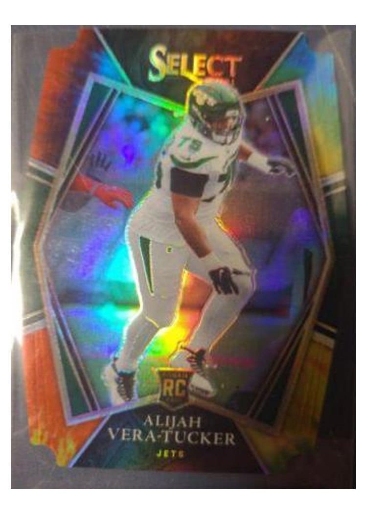 2021 Panini Select Base Set Alijah Vera-Tucker #186 card