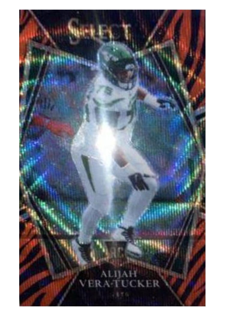 2021 Panini Select Base Set Alijah Vera-Tucker #186 card
