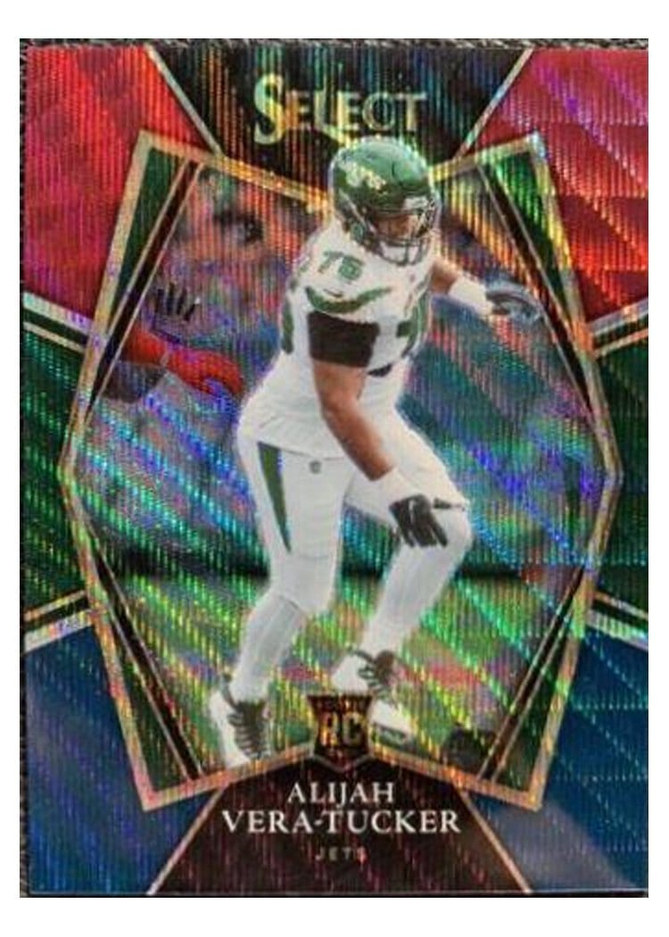 2021 Panini Select Base Set Alijah Vera-Tucker #186 card